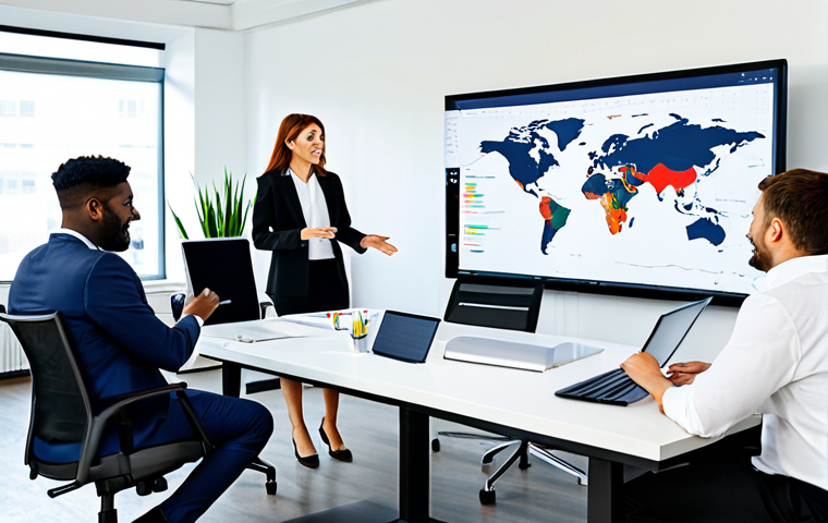 범용 역량 확장을 위한 글로벌 네트워크 활용하기 - Cross-Cultural Negotiation Success**

"Two business professionals, one a woman in a classic Spanish-...